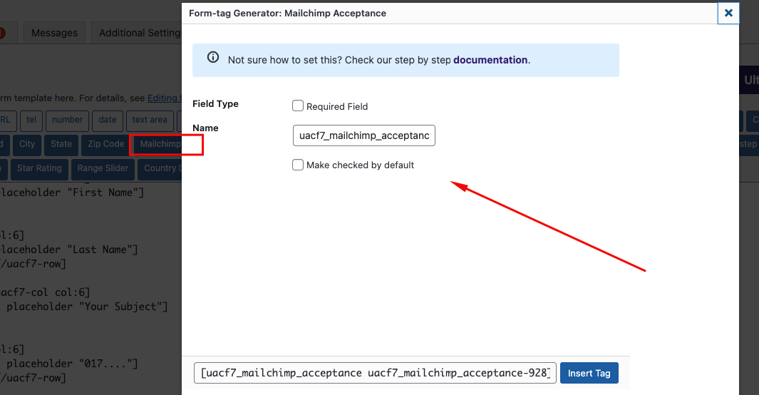 uacf7 mailchimp pro field | Ultra Addons for Contact Form 7