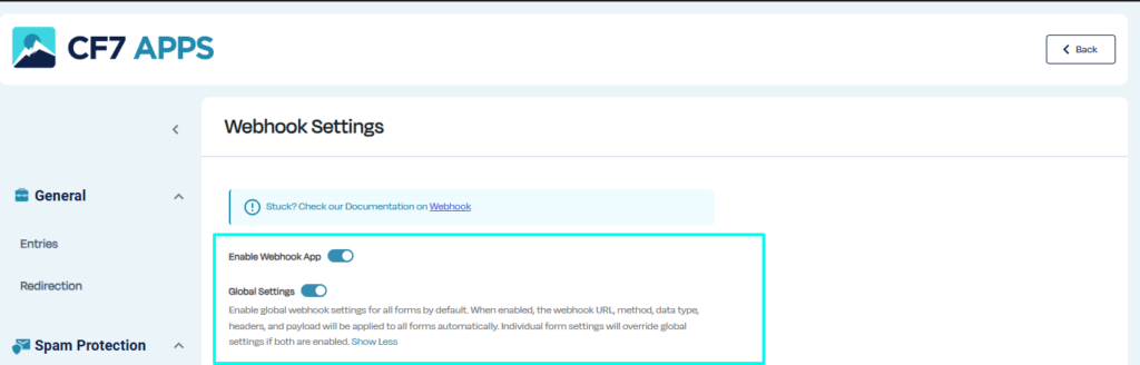 Global Webhook Settings Cf7 Apps 1