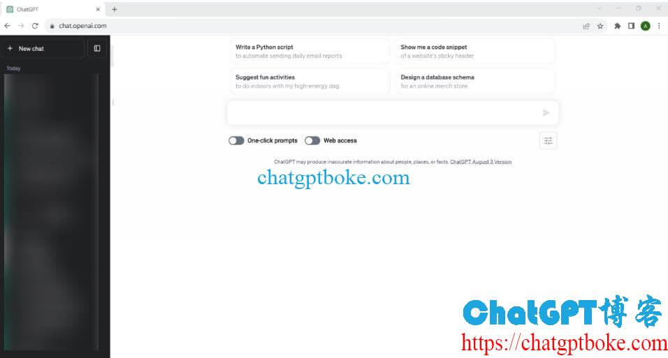 ChatGPT界面排版出错