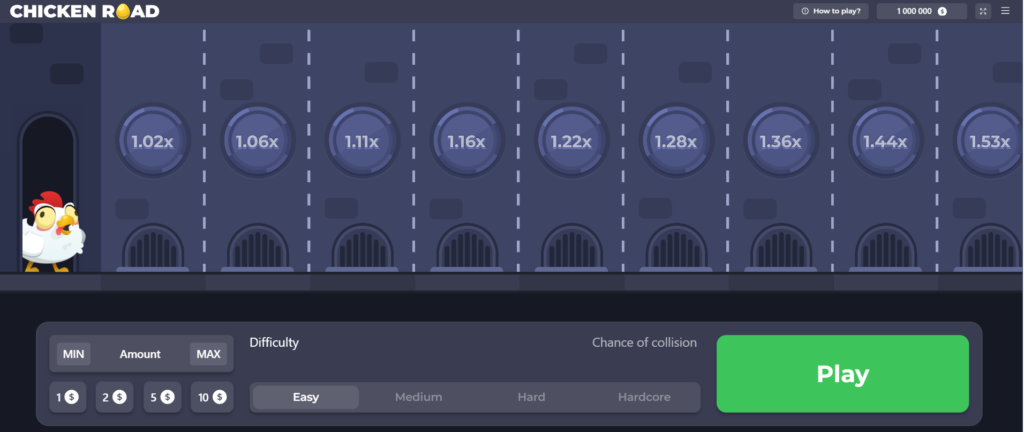 Easy game Chicken Road betting level