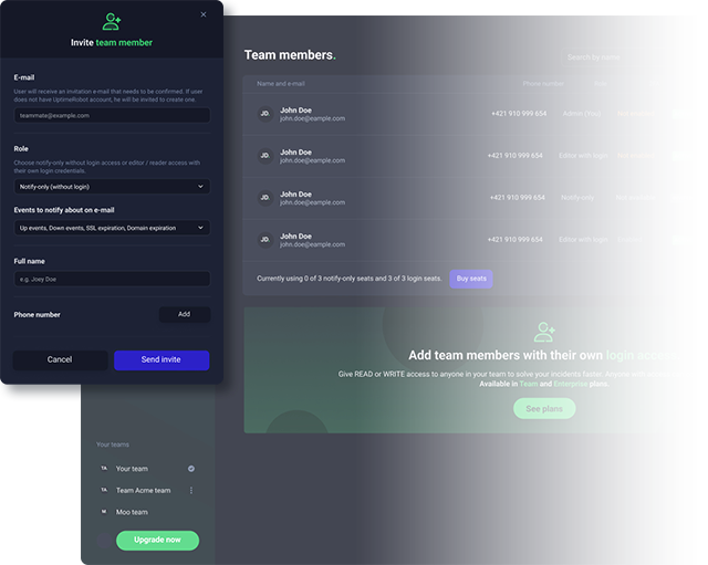 Team Access image
