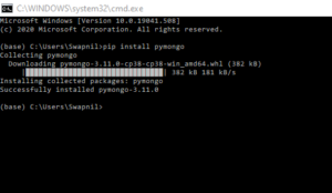 PYMONGO INSTALL