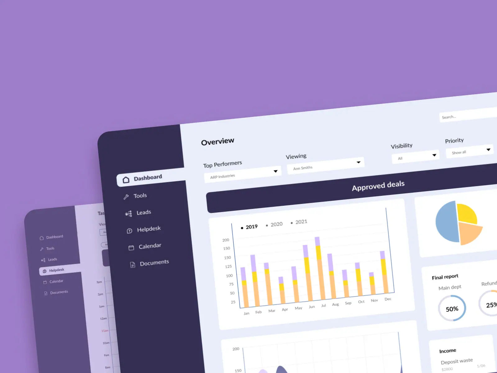 CRM with Payment Processing (iris)