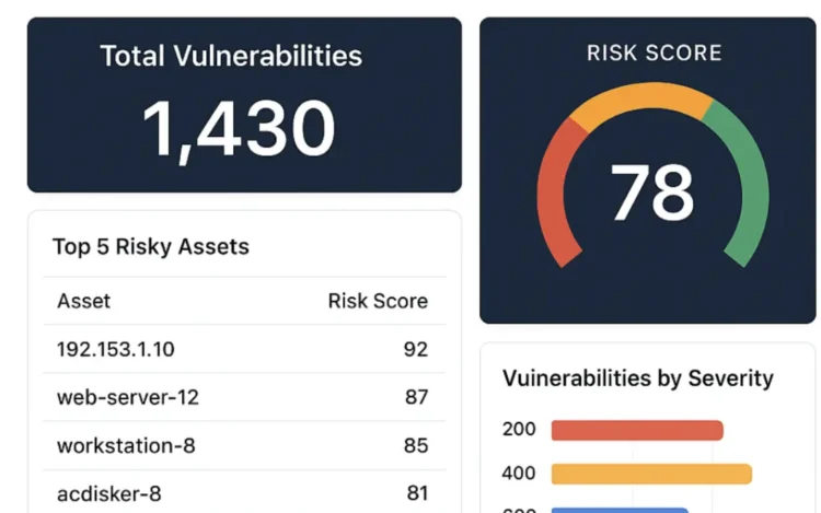 vulnerability management dashboard