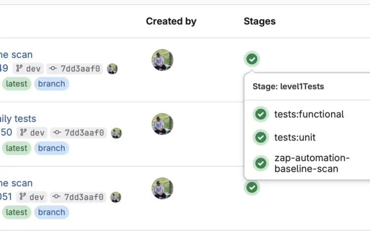 ZAP in GitLab Pipeline