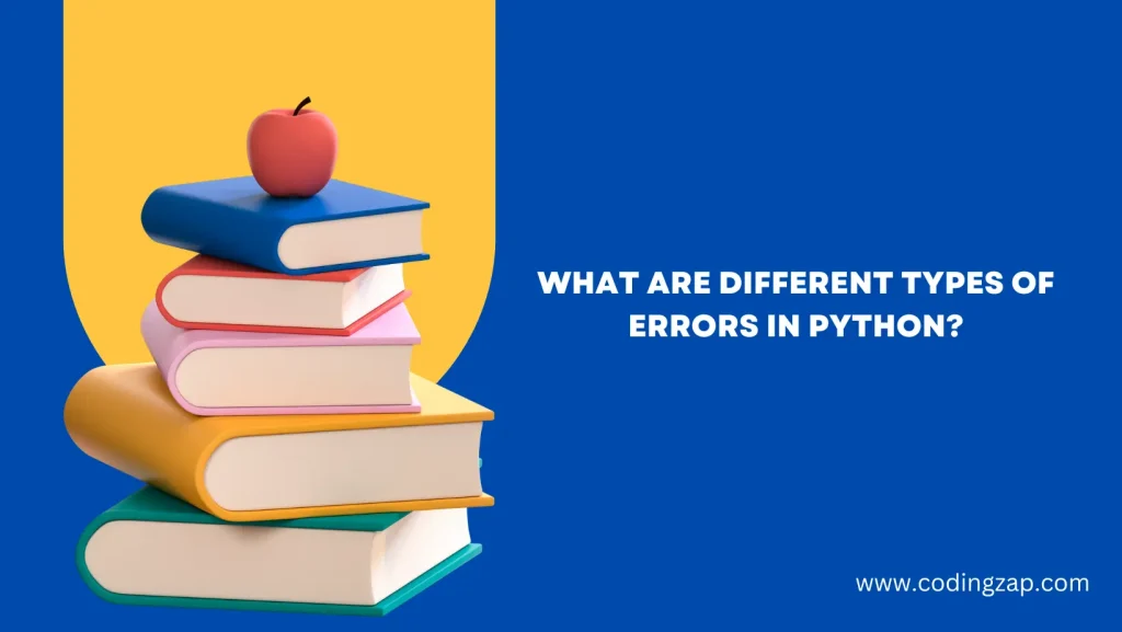 Types Of Errors In Python