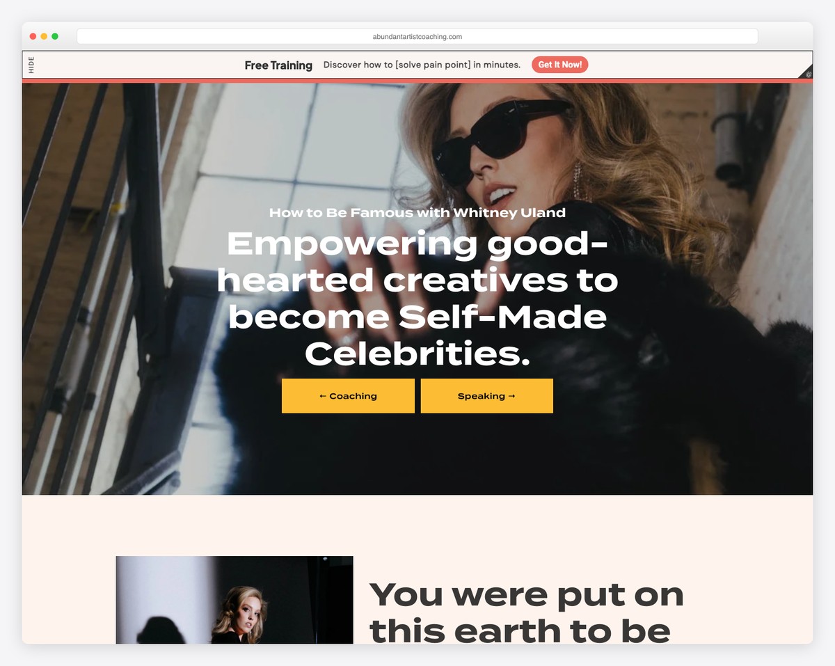 abundant artist coaching