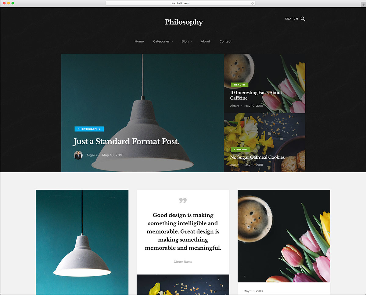 philosophy-free-wordpress-blog-theme