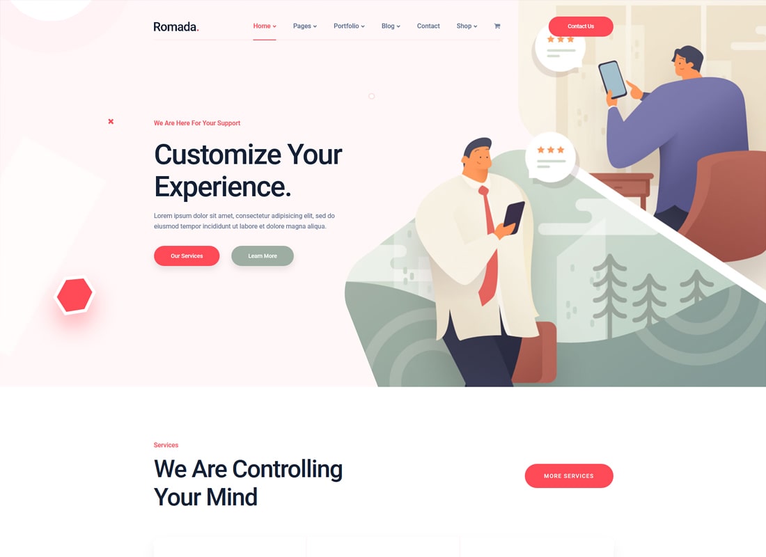 Romada | Startup Agency WordPress Theme