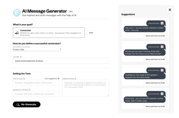 AI Generated Messages AI Generated Messages