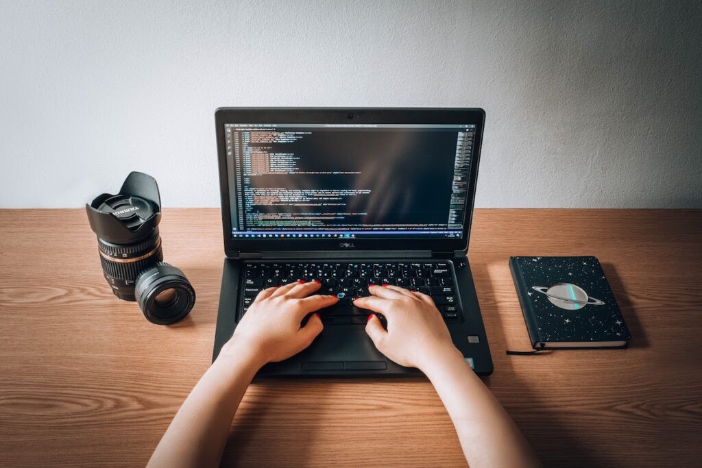 A man trying to code