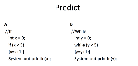An IF and WHILE example