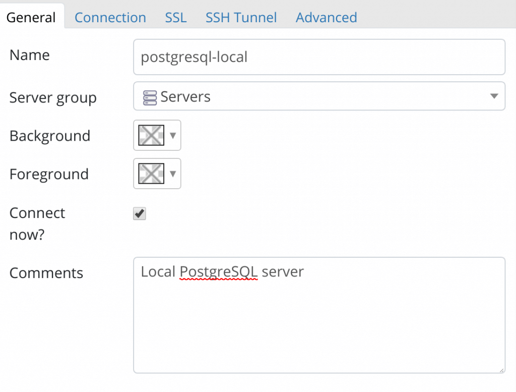 Install pgAdmin 4 on Ubuntu 24.04 / 22.04 5 pgAdmin 4 server connection settings