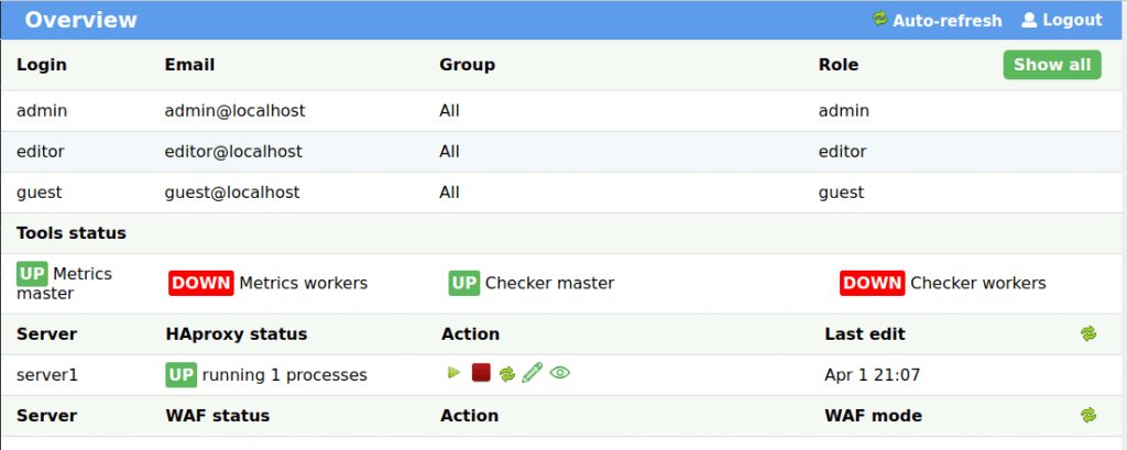Manage HAProxy / Nginx / Apache from Web Interface using Roxy-WI 7 haproxy ui added server overview