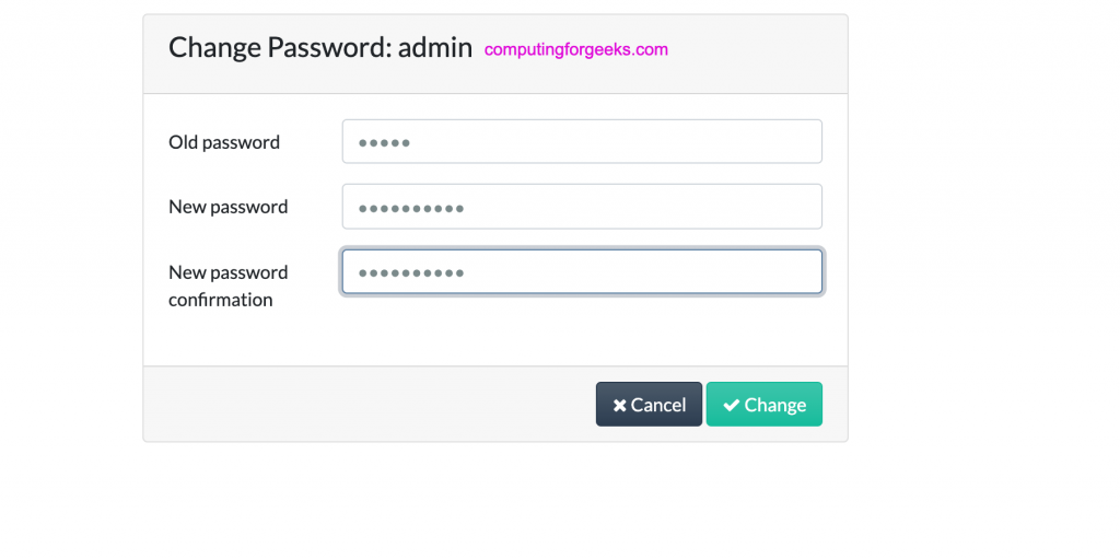 Install WebVirtCloud KVM Management on CentOS Stream 8 4 Install WebVirtCloud KVM Management CentOS 04
