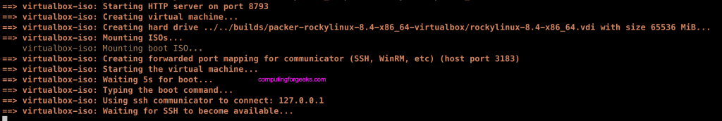 How To Create Rocky Linux 8 Vagrant Boxes Using Packer 1 generate vagrant boxes rocky linux 8 01