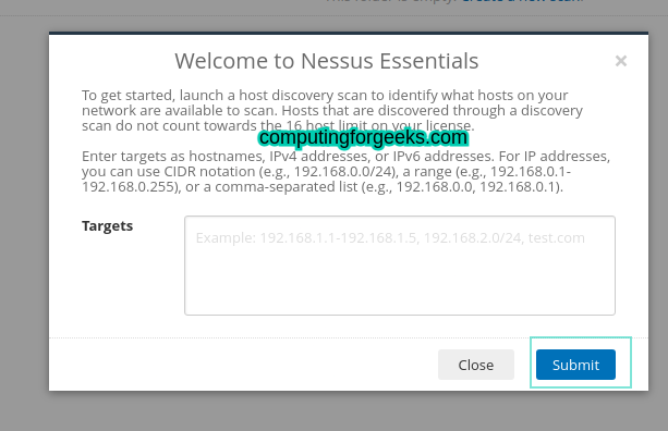 Install Nessus Vulnerability Scanner on Debian 11/10/9 6 Install Nessus Vulnerability Scanner on Debian 11109 5