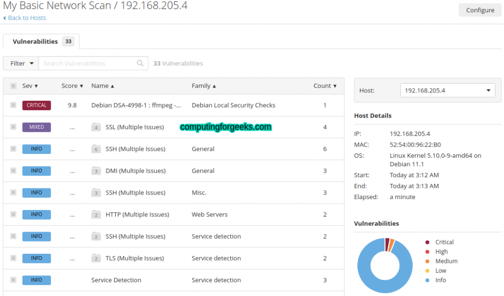 Install Nessus Vulnerability Scanner on Debian 11/10/9 9 Install Nessus Vulnerability Scanner on Debian 11109 8