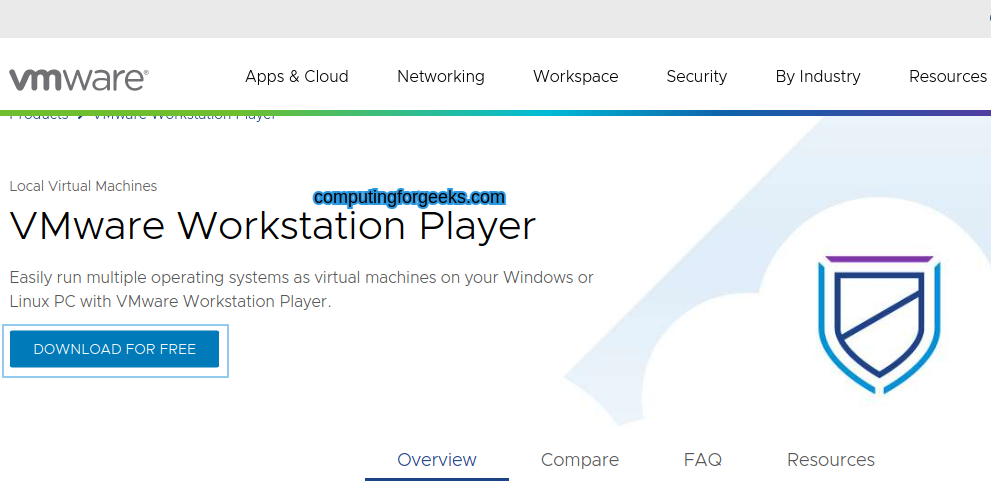 Install VMware Workstation 17 on Debian 12/11/10 1 Install VMware Player Workstation 16 on Debian 1110 1