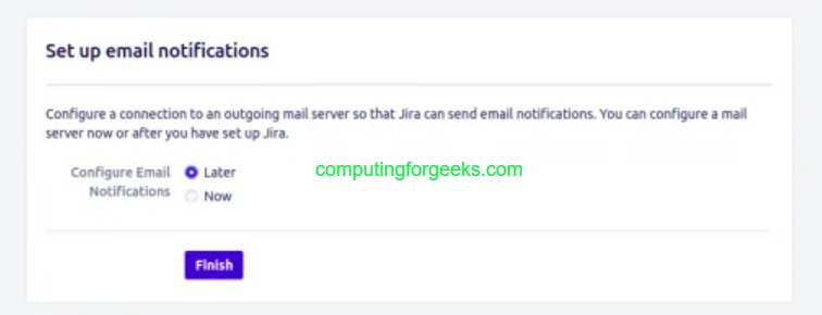 Install and Configure Jira on Debian 13 / Ubuntu 24.04 8 Jira email notification configuration