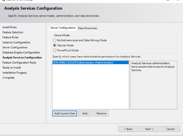 Install SQL Server 2019 Developer on Windows Server 2022 17 sqlserver2019 analysis services install 17