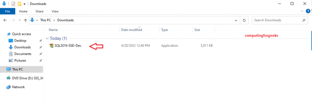 Install SQL Server 2019 Developer on Windows Server 2022 2 sqlserver2019 downloaded file 2