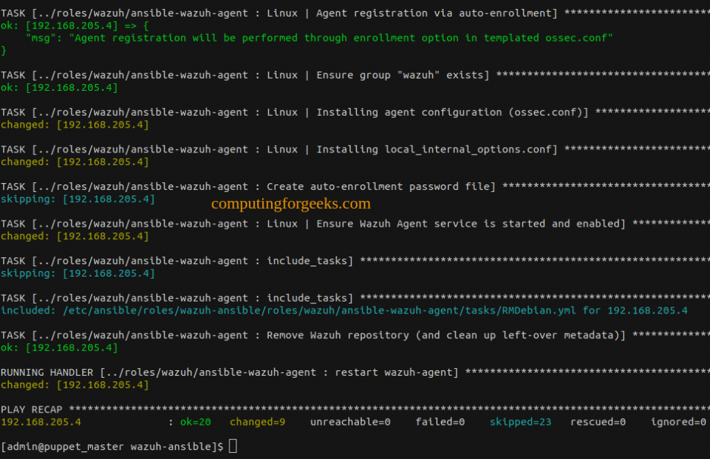 How To Install Wazuh Security Platform using Ansible 2 Deploy Wazuh Security Platform on Linux using Ansible 1