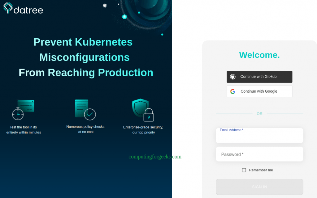 Perform security checks on Kubernetes using Datree 3 Perform security checks on Kubernetes manifests and Helm charts using Datree 3