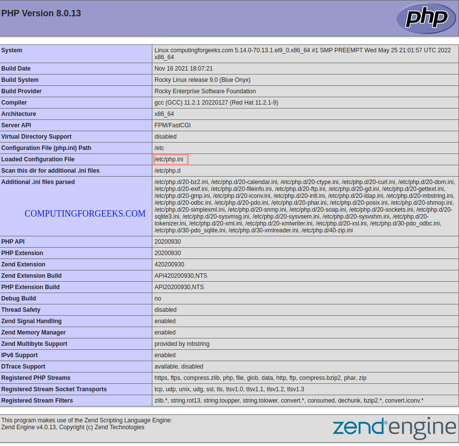 Install Apache, MariaDB, PHP (LAMP) on Rocky Linux 9 2 Apache MariaDB PHP LAMP on Rocky Linux 9 1
