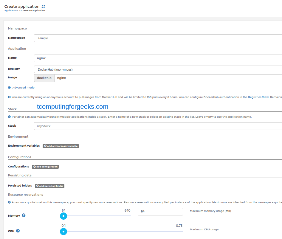 How To Manage Kubernetes Cluster using Portainer Dashboard 13 Kubernetes Cluster using Portainer Web Dashboard 11