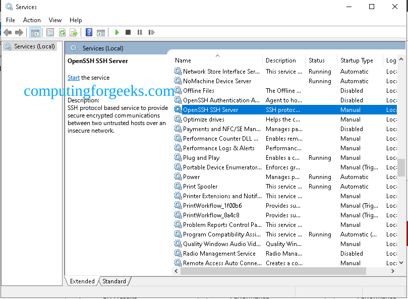 Configure OpenSSH Server on Windows Server 2022 6 Configure OpenSSH Server on Windows Server 2022 6