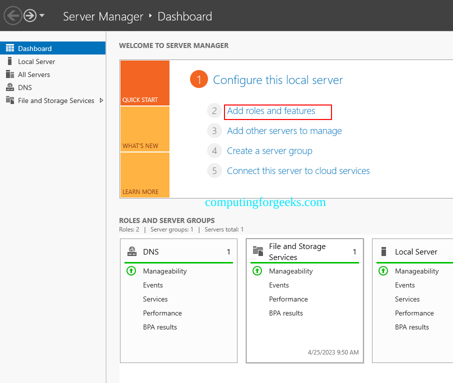 Configure DHCP Server on Windows Server 2022 2 Install and Configure DHCP Server on Windows Server 2022