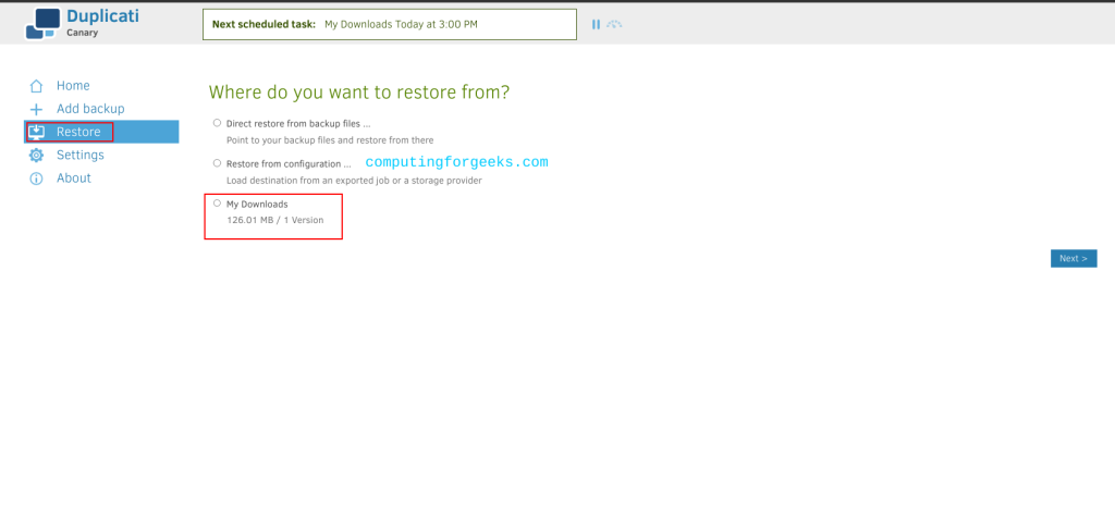 Backup Linux, Mac, and Windows Systems using Duplicati 13 Backup Linux Mac and Windows Systems using Duplicati 13