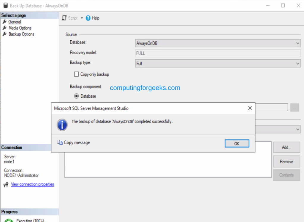 Configuring AlwaysOn Availability Groups in SQL Server 2022 11 Configuring AlwaysOn Availability Groups in SQL Server 2022 10