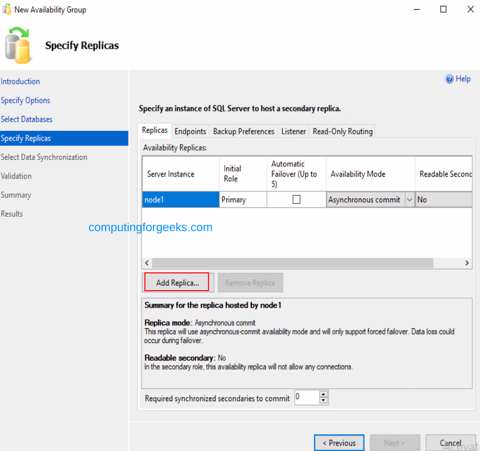 Configuring AlwaysOn Availability Groups in SQL Server 2022 16 Configuring AlwaysOn Availability Groups in SQL Server 2022 16