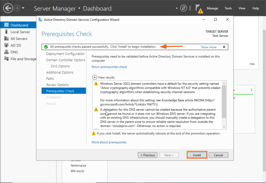 Complete Guide to Installing Active Directory Services on Windows Server 2022/2025 21 install active directory services on windows server 2022 21