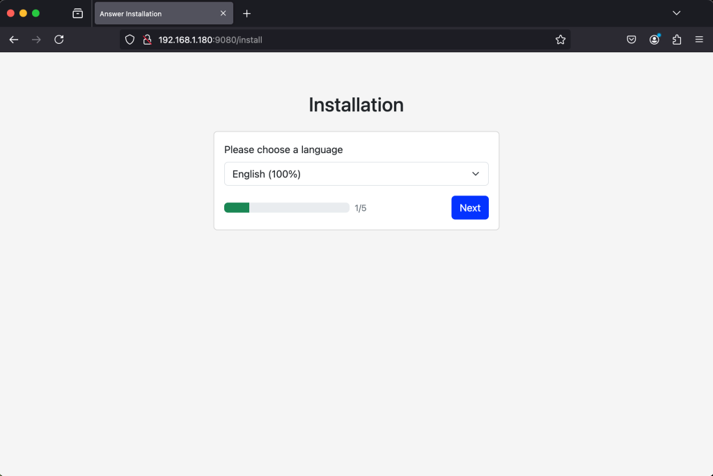 How To Setup Q&A web portal using Answer 1 How To Setup QA web portal using Answer 01