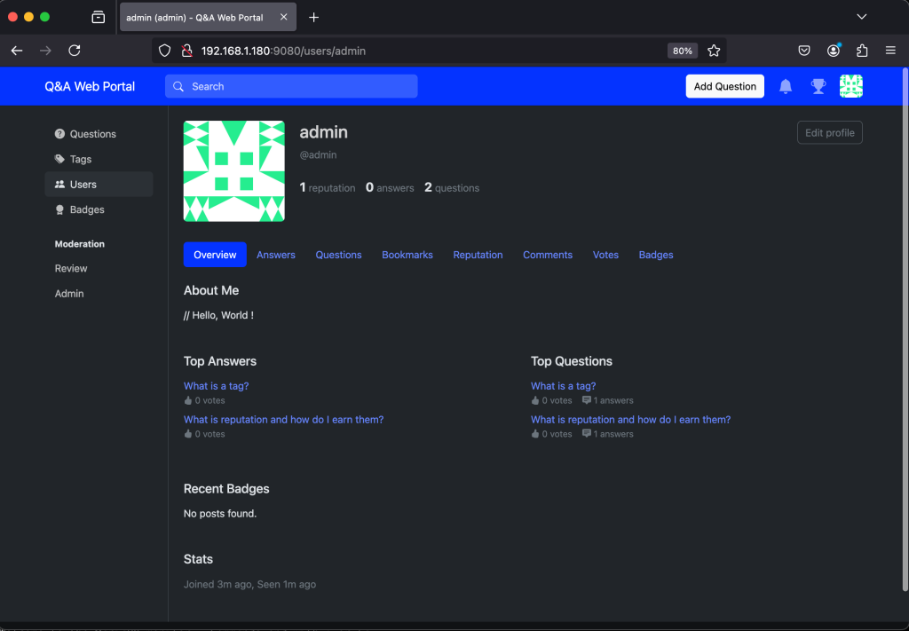 How To Setup Q&A web portal using Answer 7 How To Setup QA web portal using Answer 07