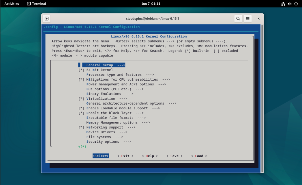 Install Linux Kernel 6.15 on Debian 12 | Debian 11 1 How To Install Linux Kernel 6.15 on Debian 12 11 01