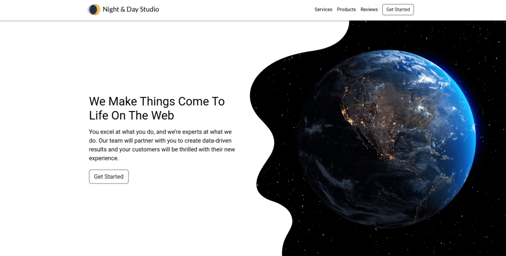 Night & Day Studio website