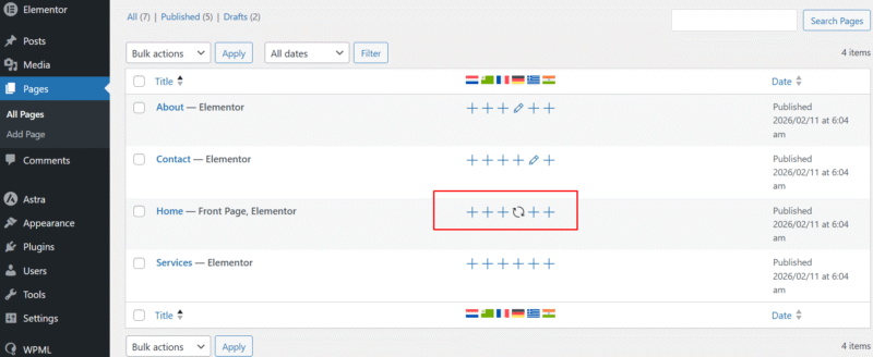 wpml translation icons