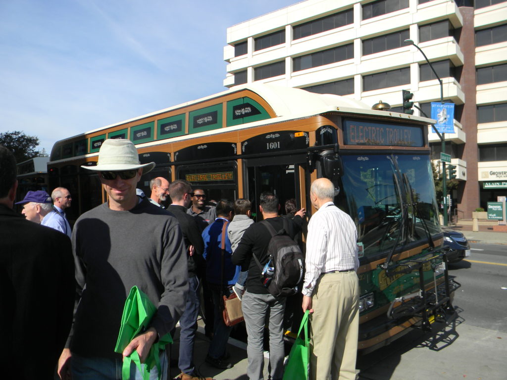 The public enjoying a ride