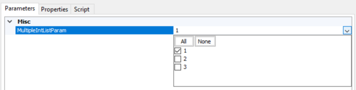 Multiple List Items Selector