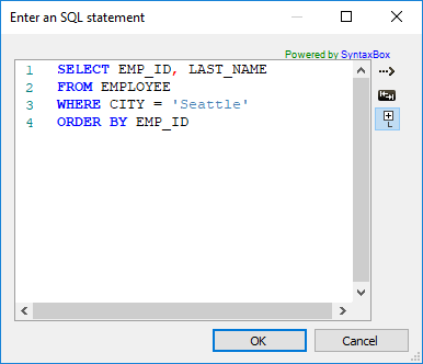 SQL Editor