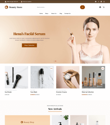 Ecommerce Website Templates 29