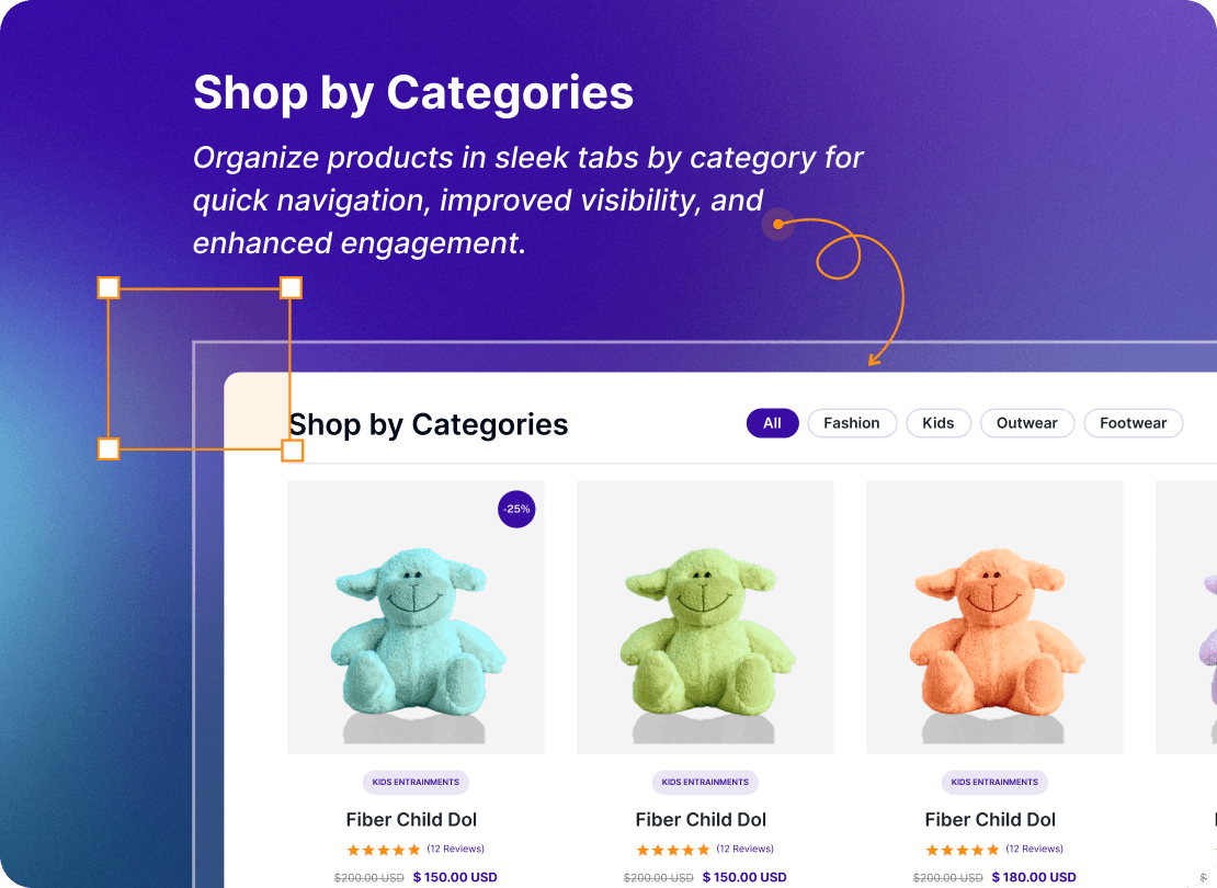Advanced Gutenberg Blocks and Page Builder for WordPress Full Site Editing - Cozy Blocks 59 Shop by Categories for quick navigation