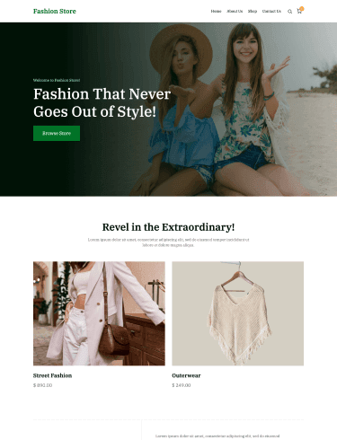 Ecommerce Website Templates 37