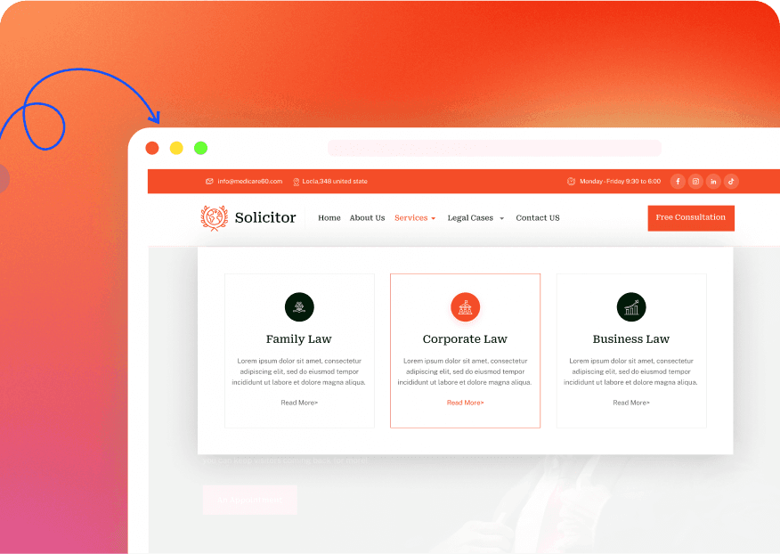 Advanced Gutenberg Blocks and Page Builder for WordPress Full Site Editing - Cozy Blocks 71 Mega Menu Gutenberg Block for WordPress