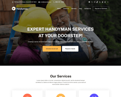 Home Template 7 best wordpress themes