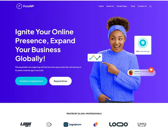 Best Full Site Editing WordPress Themes by CozyThemes for Every Type of Business 7 FotaWP